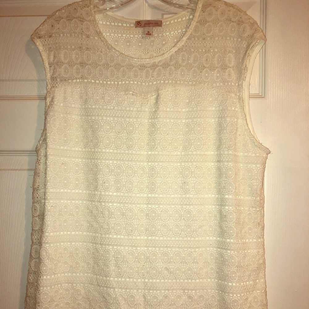 Established 1962 Lace/Eyelet Tank